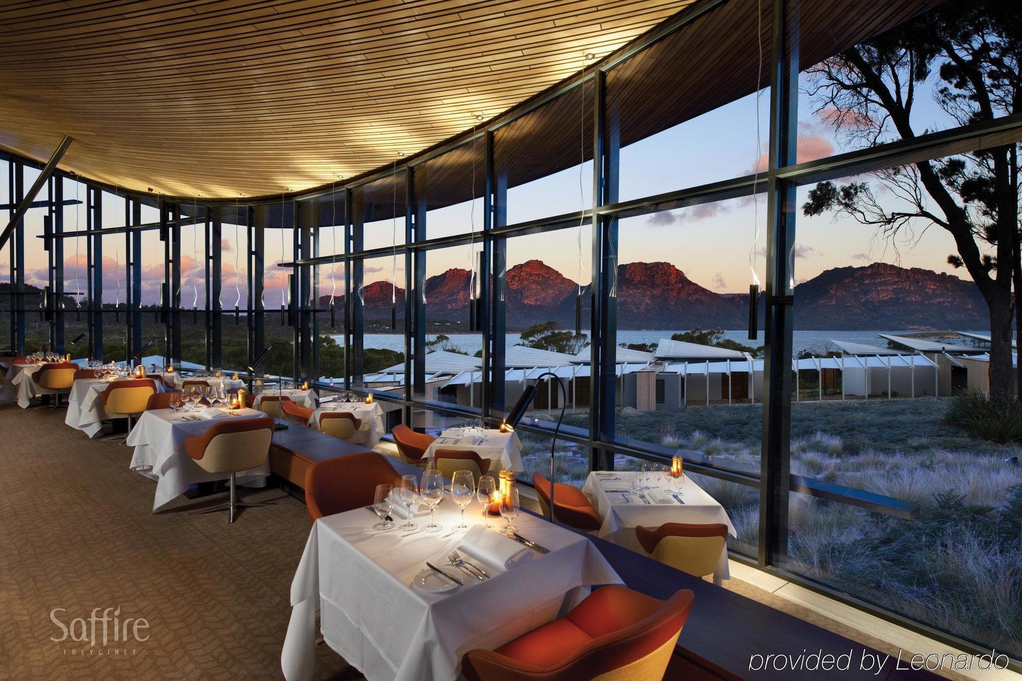 Saffire - Freycinet Ξενοδοχείο Coles Bay Εστιατόριο φωτογραφία